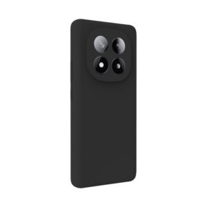 Nugarėlės dėklai Evelatus Xiaomi Redmi Note 14 Pro 4G / Poco X7 Premium Magnetic Soft Touch Silicone Case Black