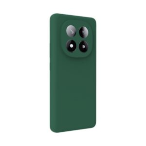 Aizmugurējais vāciņš Evelatus Xiaomi Redmi Note 14 Pro 4G / Poco X7 Premium Magnetic Soft Touch Silicone Case Green
