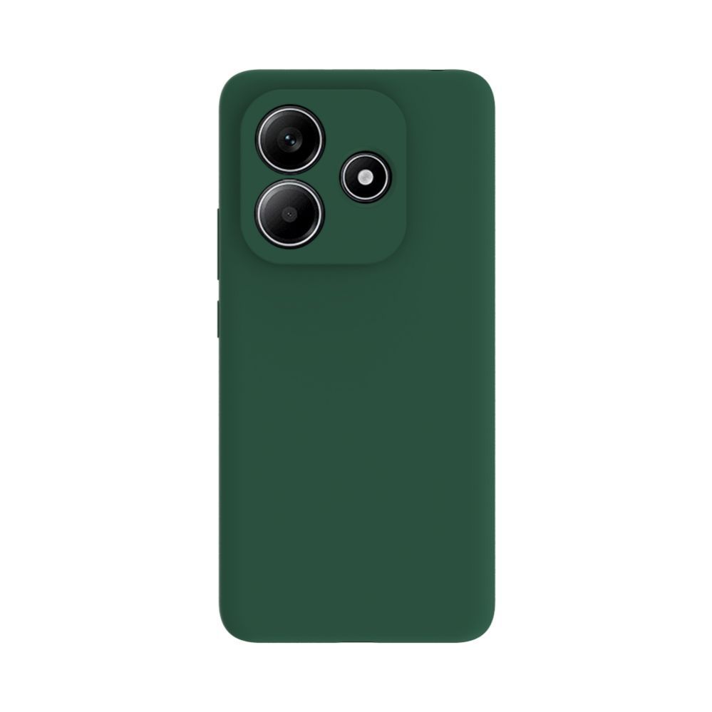 Back panel cover Evelatus Xiaomi Redmi Note 14 Premium Magnetic Soft Touch Silicone Case Green