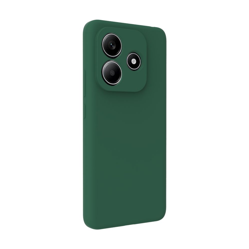 Back panel cover Evelatus Xiaomi Redmi Note 14 Premium Magnetic Soft Touch Silicone Case Green
