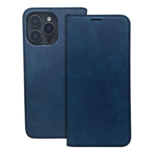 Book case iLike Xiaomi Redmi A3 4G (Global) Smart Suede case Navy Blue