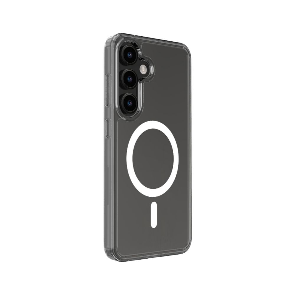 Back panel cover Evelatus Samsung Galaxy S25 Clear Case With Magnetic Transparent