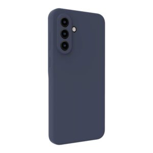 Back panel cover Evelatus Samsung Galaxy A36 Premium Magnetic Soft Touch Silicone Case Dark Blue