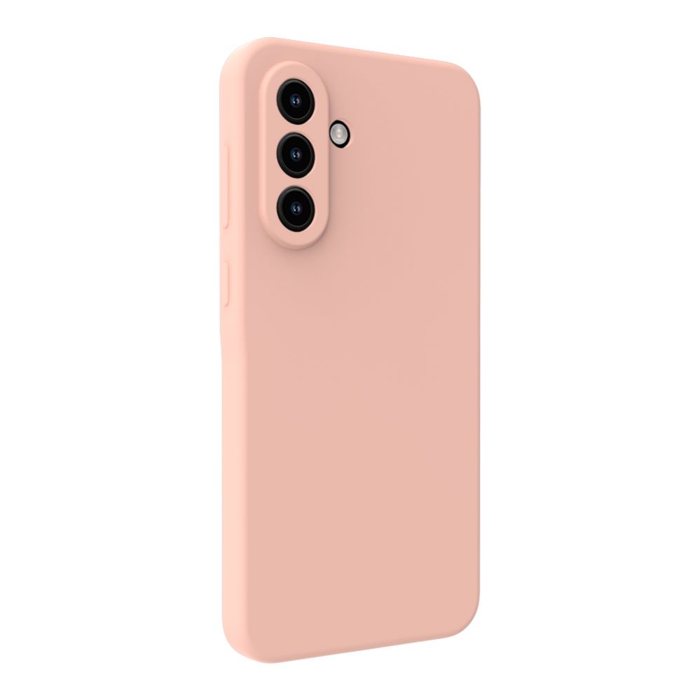 Back panel cover Evelatus Samsung Galaxy A36 Premium Magnetic Soft Touch Silicone Case Pink Sand