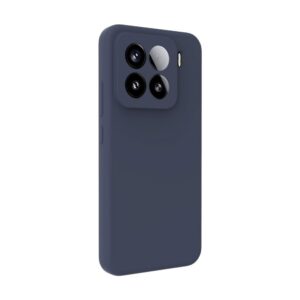 Aizmugurējais vāciņš Evelatus Xiaomi 15 Premium Magnetic Soft Touch Silicone Case Dark Blue