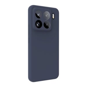 Aizmugurējais vāciņš Evelatus Xiaomi 15 Pro Premium Magnetic Soft Touch Silicone Case Dark Blue