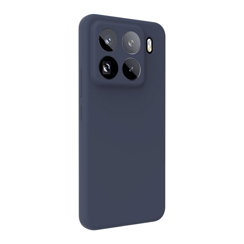 Back panel cover Evelatus Xiaomi 15 Pro Premium Magnetic Soft Touch Silicone Case Dark Blue