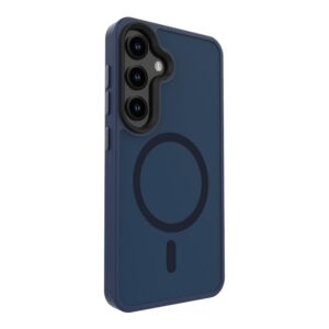 Nugarėlės dėklai Evelatus Samsung Galaxy S25 Hybird Case With Magnetic PC+TPU Midnight Blue