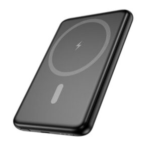 Väline aku Hoco  J140A Tony PD20W ultra-thin magnetic power bank(5000mAh) Black