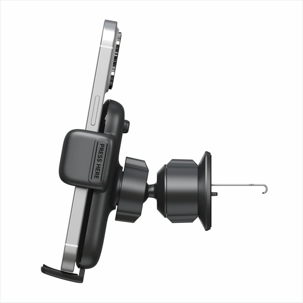 Auto holder Evelatus Car air conditioning vent bracket holder H2+KAC001 Black