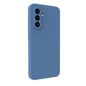 Back panel cover Evelatus Samsung Galaxy A56 Premium Magnetic Soft Touch Silicone Case Navy Blue