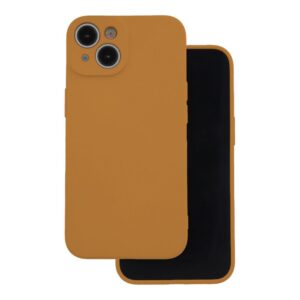 Nugarėlės dėklai iLike - Samsung Galaxy A15 4G/A15 5G Silicone case Brown