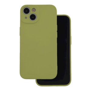Aizmugurējais vāciņš iLike - Samsung Galaxy A15 4G/A15 5G Silicone case Olive