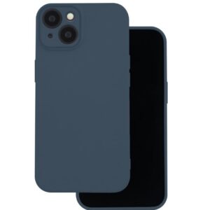 Back panel cover iLike - Samsung Galaxy S25 Edge Silicone case Dark Blue