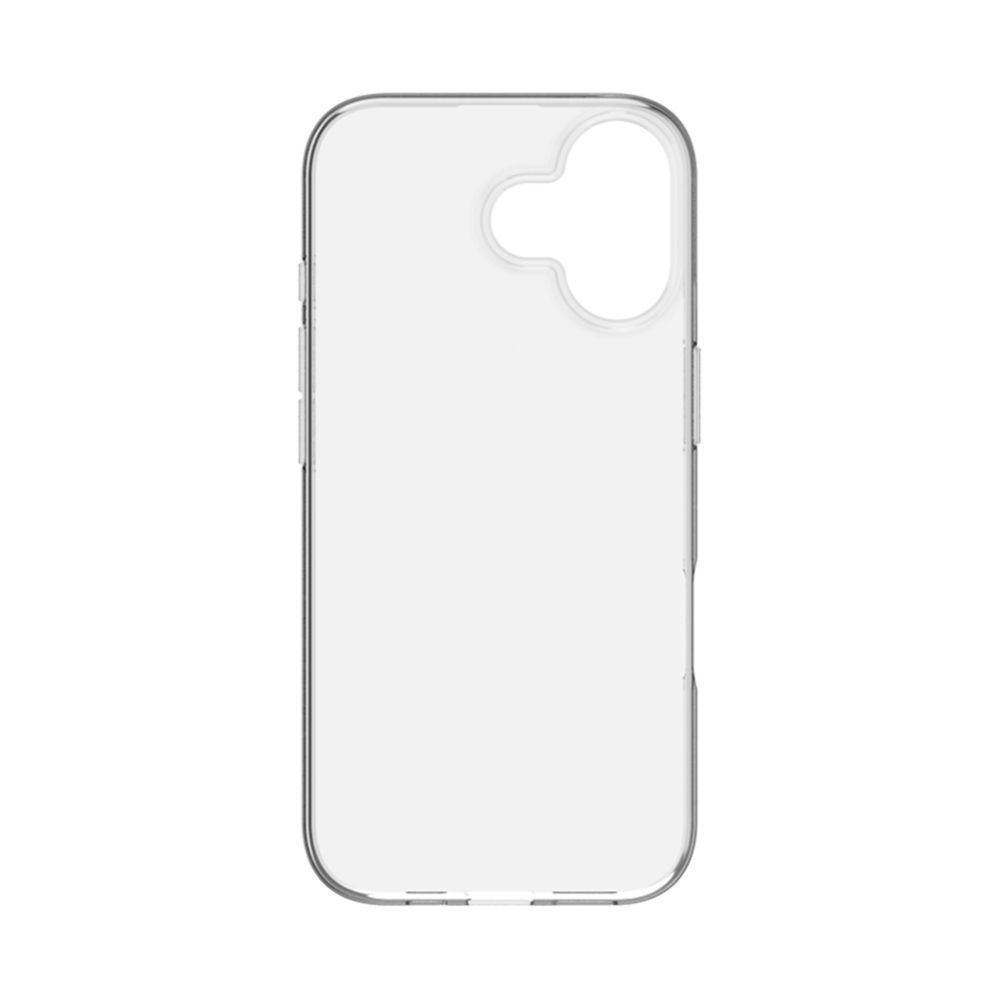 Back panel cover Evelatus Apple iPhone 17 Clear Silicone Case 1.5mm TPU Transparent
