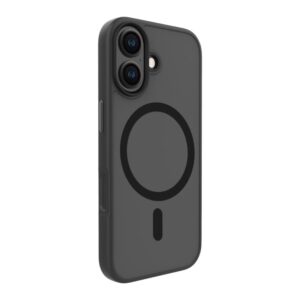 Back panel cover Evelatus Apple iPhone 17 Hybird Case With MagSafe PC+TPU Black