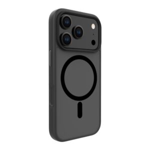 Back panel cover Evelatus Apple iPhone 17 Pro Hybird Case With MagSafe PC+TPU Black