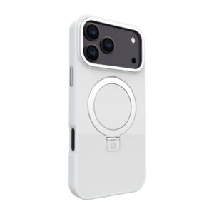 Nugarėlės dėklai Evelatus Apple iPhone 17 Pro Max Shield Case With MagSafe & Stand Matte Silver