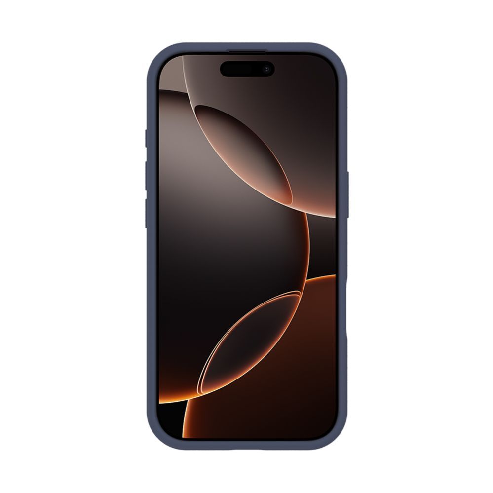 Back panel cover Evelatus Apple iPhone 17 Premium Magsafe Soft Touch Silicone Case Midnight Blue