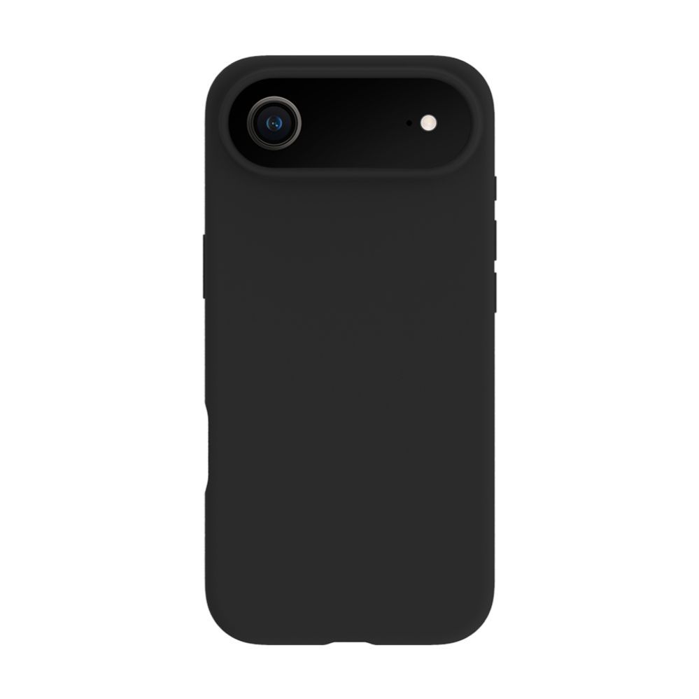 Back panel cover Evelatus Apple iPhone 17 Air Premium Magsafe Soft Touch Silicone Case Black