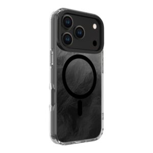 Back panel cover Evelatus Apple iPhone 17 Pro IMD Glacier Case with Magsafe Black