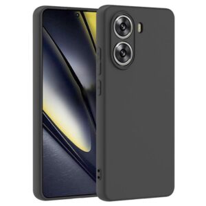 Nugarėlės dėklai iLike Xiaomi Poco X7 Pro 5G Silicone case black