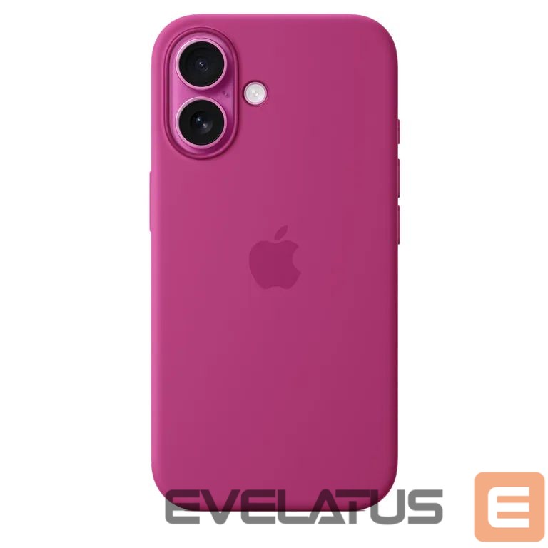 Back panel cover Apple - MYYE3ZM/A Apple Silicone Magsafe Cover for iPhone 16 Plus Fuchsia