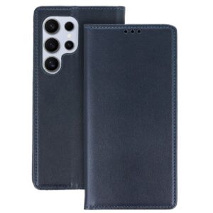 Knygos tipo dėklas dėklai iLike Samsung Galaxy A17 5G Smart Magneto Holster Case Navy Blue