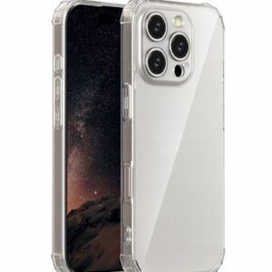 Back panel cover iLike Apple iPhone 17 Air Anti Shock 1,5 mm case Transparent