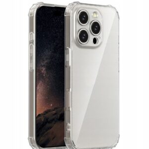 Tagakaaned iLike Apple iPhone 17 Pro Anti Shock 1,5 mm case Transparent