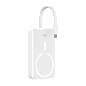 Ārējais akumulators Baseus  Mini 10000mAh 30W MagSafe White