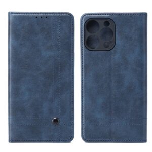 Knygos tipo dėklas dėklai iLike - Galaxy A56 Smart Seam book case Navy Blue