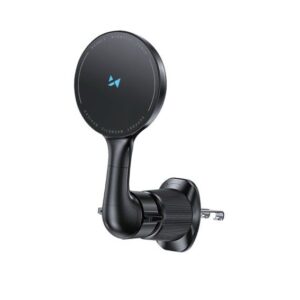 Autolaadijad Wozinsky  WCT5-6S4Y Car Holder with Qi/MagSafe 15W Inductive Charger for Air Vent Black
