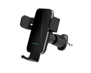 Auto charger Wozinsky  WEDZ-3Y8S clamp car holder with 15W inductive charger for phone on the air vent Black