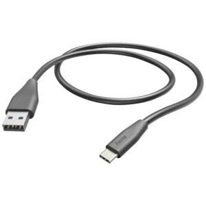 Kabelis Hama  Charging Cable USB-A to USB-C 1.5m Black