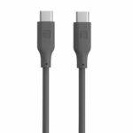 Cable Evelatus  Evelatus USB C to USB C Silicone Cable 1.2M 60W / 20V3A Grey