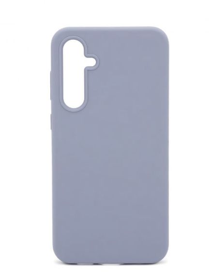 Back panel cover Evelatus Samsung Galaxy A05 Premium Soft Touch Silicone Case Lavender Gray