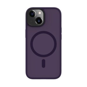 Nugarėlės dėklai Connect Apple iPhone 14 Hybrid Case With Magnetic PC+TPU Deep Purple