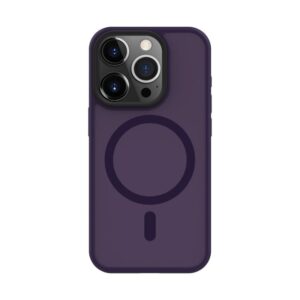 Nugarėlės dėklai Connect Apple iPhone 14 Pro Hybrid Case With Magnetic PC+TPU Deep Purple