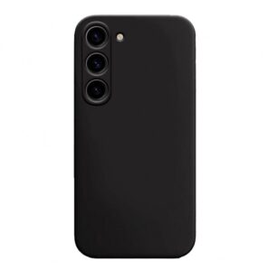 Back panel cover Evelatus Samsung Galaxy A35 Premium Soft Touch Silicone Case Black