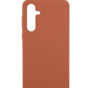 Tagakaaned Evelatus Samsung Galaxy S24 Ultra Premium Soft Touch Silicone Case Brown