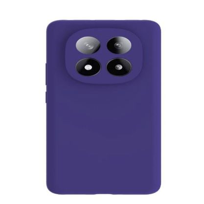 Back panel cover Evelatus Xiaomi Poco M6 Pro Premium Soft Touch Silicone Case Purple