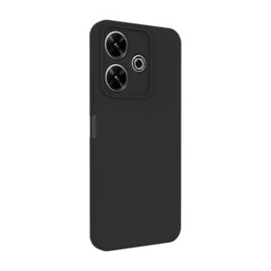 Aizmugurējais vāciņš Evelatus Xiaomi Poco X6 Premium Soft Touch Silicone Case Black