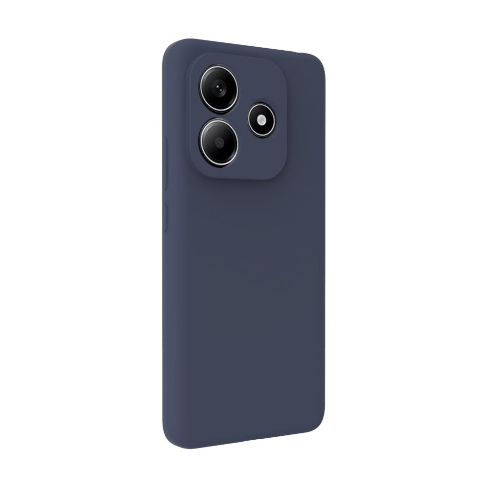 Back panel cover Evelatus Xiaomi Poco X6 Premium Soft Touch Silicone Case Blue
