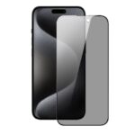 Aizsargstikls iLike Xiaomi Redmi 13C 5G Privacy 2.5D Silk Full Cover Japan Glue Anti-Static Super strong Black