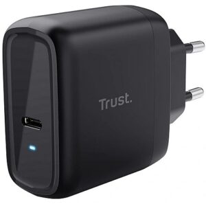 Adapter Trust  MOBILE CHARGER WALL MAXO 65W/USB-C BLACK 24817