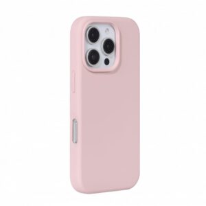 Nugarėlės dėklai Evelatus Apple iPhone 16 Pro Max Premium Magsafe Soft Touch Silicone Case Pink Sand