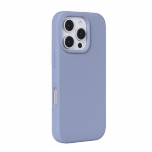 Back panel cover Evelatus Apple iPhone 16 Pro Max Premium Magsafe Soft Touch Silicone Case Lavender Gray