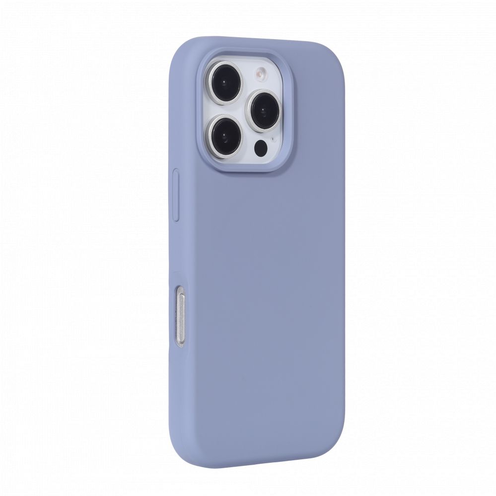 Tagakaaned Evelatus Apple iPhone 16 Pro Max Premium Magsafe Soft Touch Silicone Case Lavender Gray