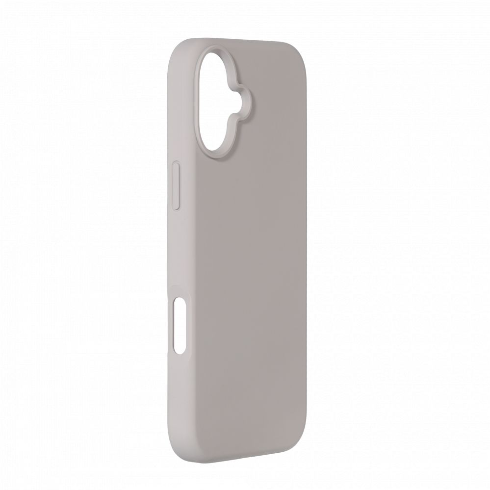 Back panel cover Evelatus Apple iPhone 16 Plus Premium Magsafe Soft Touch Silicone Case Silver